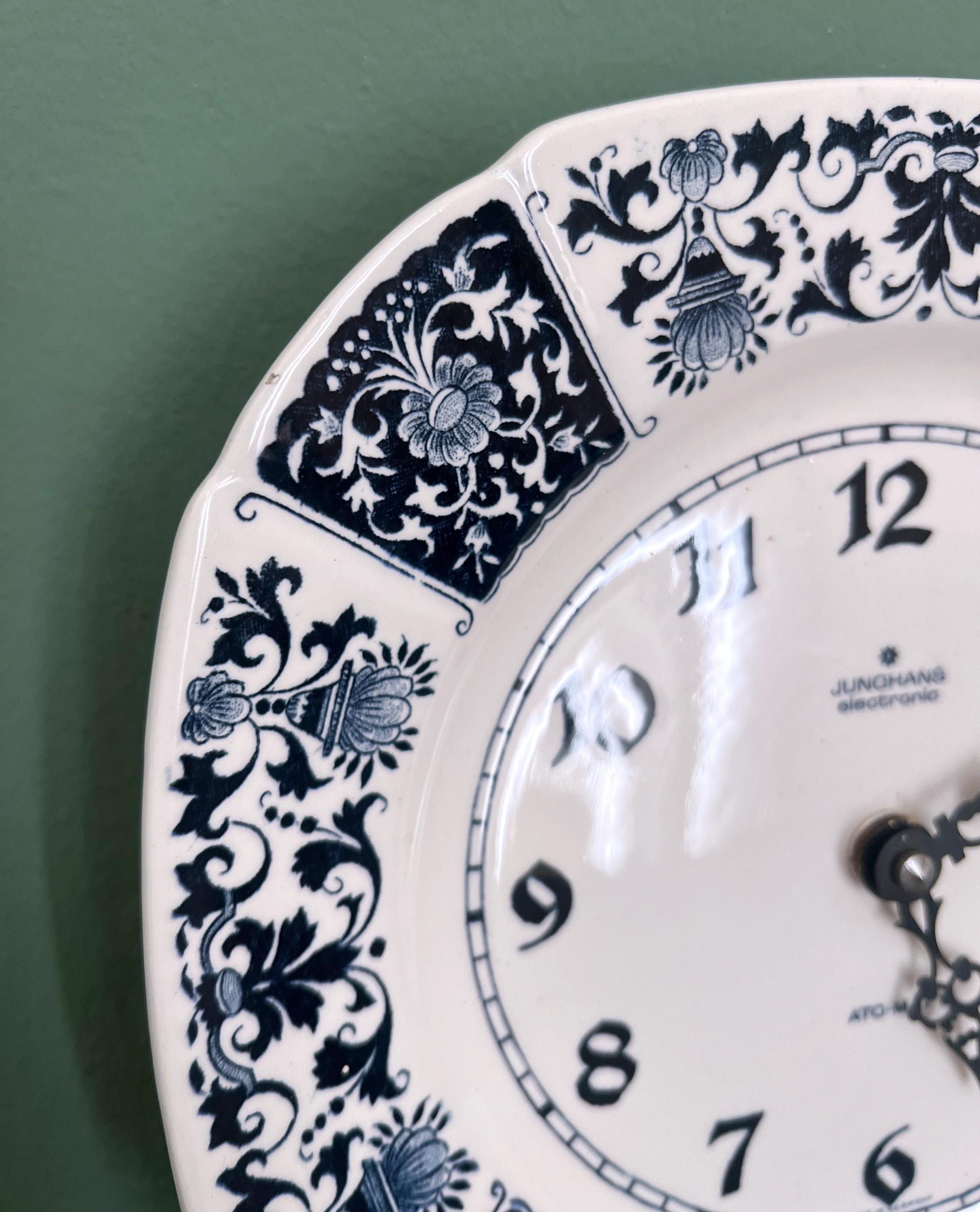 ヴィンテージ ユンハンス キッチン クロック クォーツ 1970 年頃