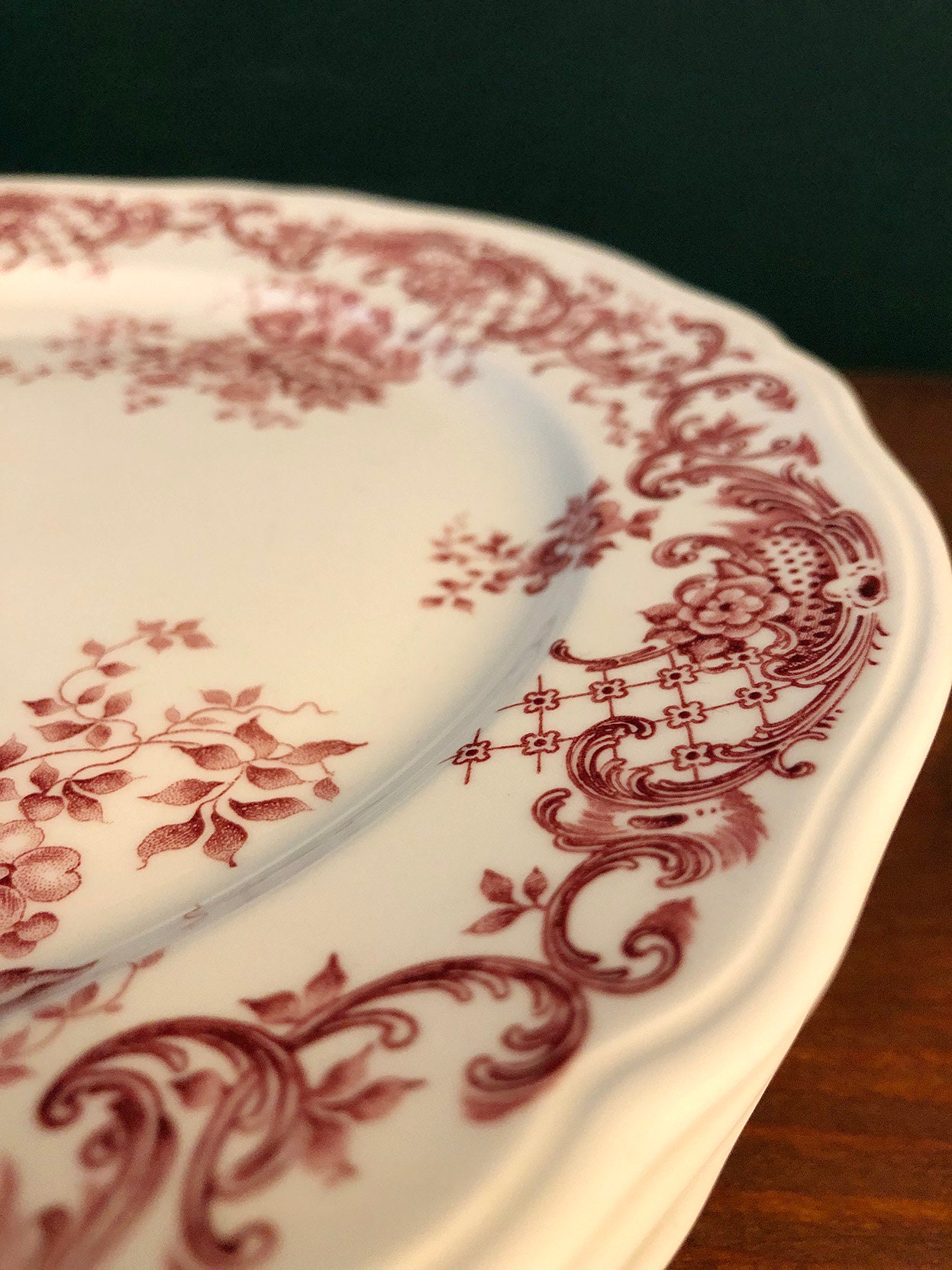 Villeroy & Boch Dinner Plate Series Valeria Mettlach / Etsy