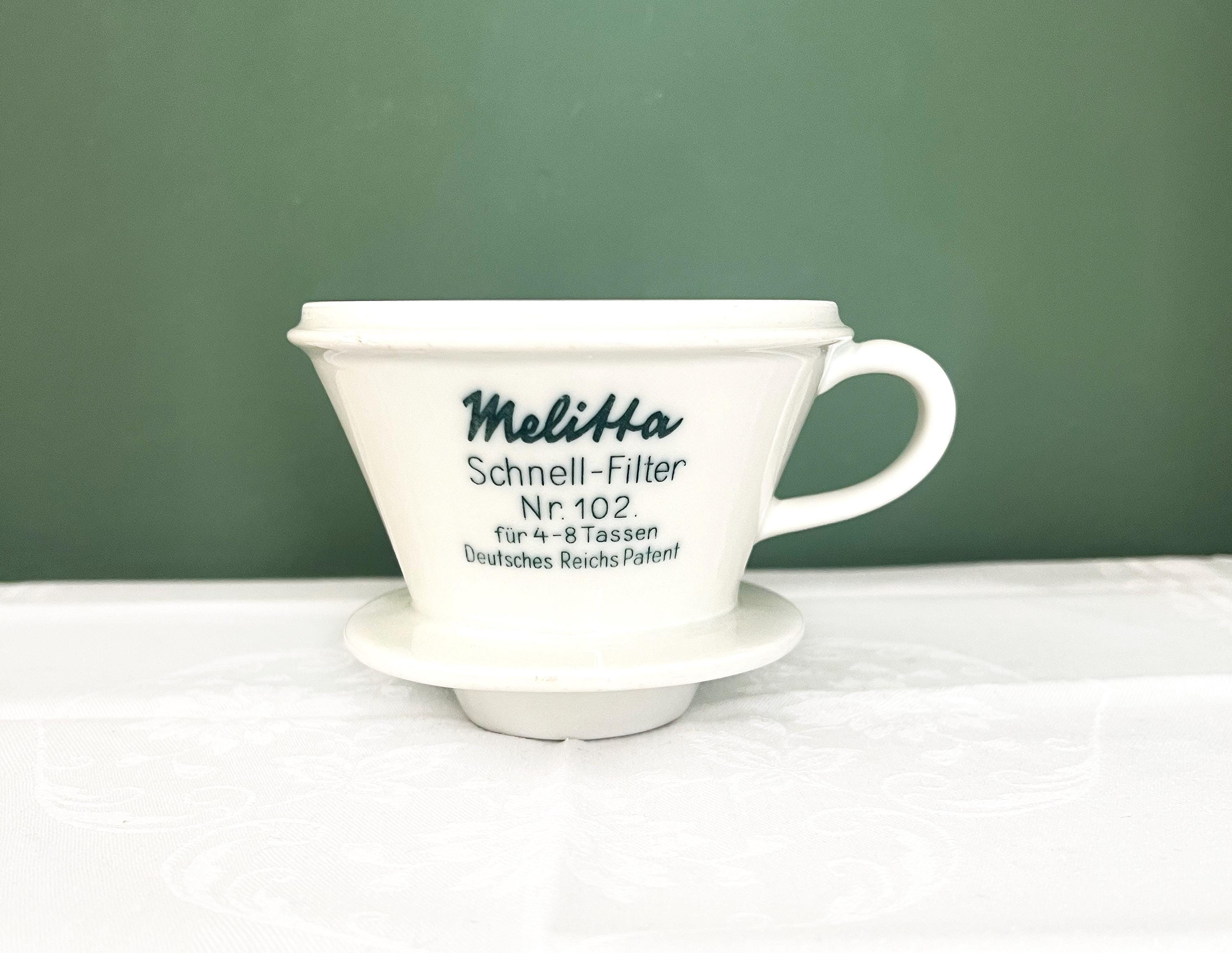 Antique Melitta Coffee Filter, 10 2/8 Holes, Rare Early Series