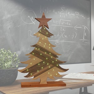 Picket Tree Build Plans, Template and 3D print, One Picket Christmas Tree, Christmas tree plans, Build Plans, Woodworking Build Plans, DIY