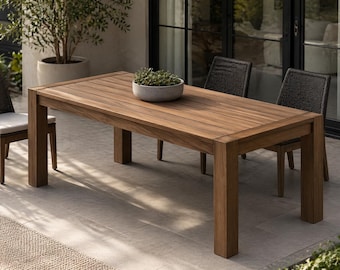 Outdoor Dining Table Plans