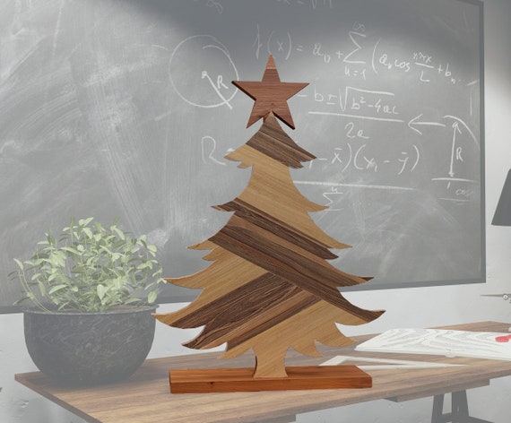 20 Pezzi Mini Alberi in Legno Grezzo per Fai da Te, Decorazioni