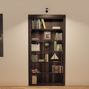 The Secret Passage: DIY Hidden Door and Bookshelf Blueprint Set - Unlock Hidden Charm in Your Home!