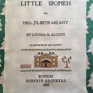 Little Women Cross Stitch Sampler