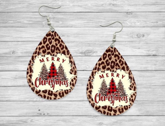 Leopard & Plaid Earrings Leopard & Plaid Earrings