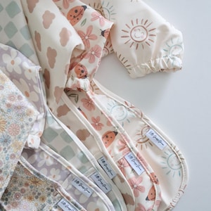 Baby Long sleeve Bib / Toddler / Waterproof Cape Weaning Bib