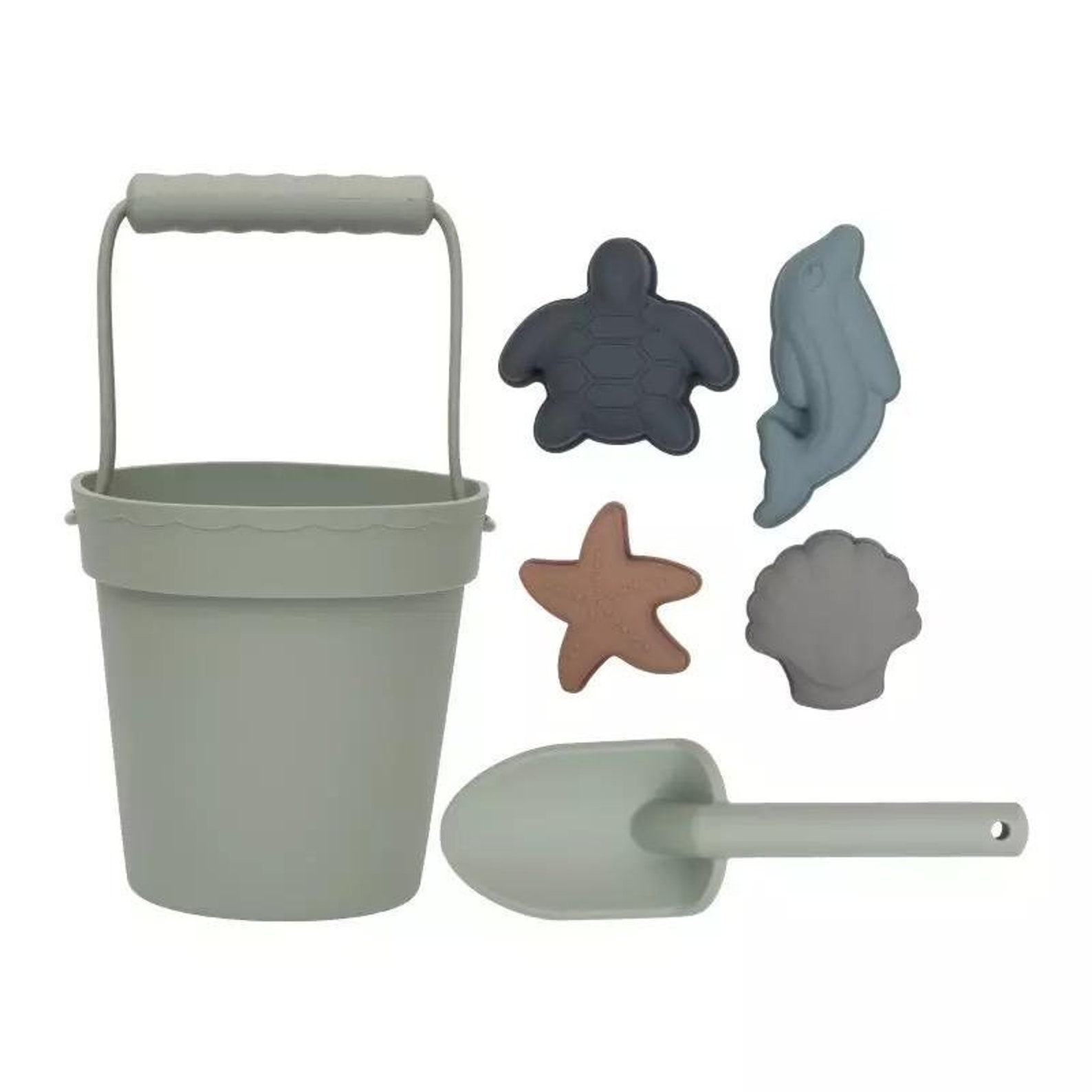 Silicone beach set/ bucket and spade/baby and toddler summer Etsy