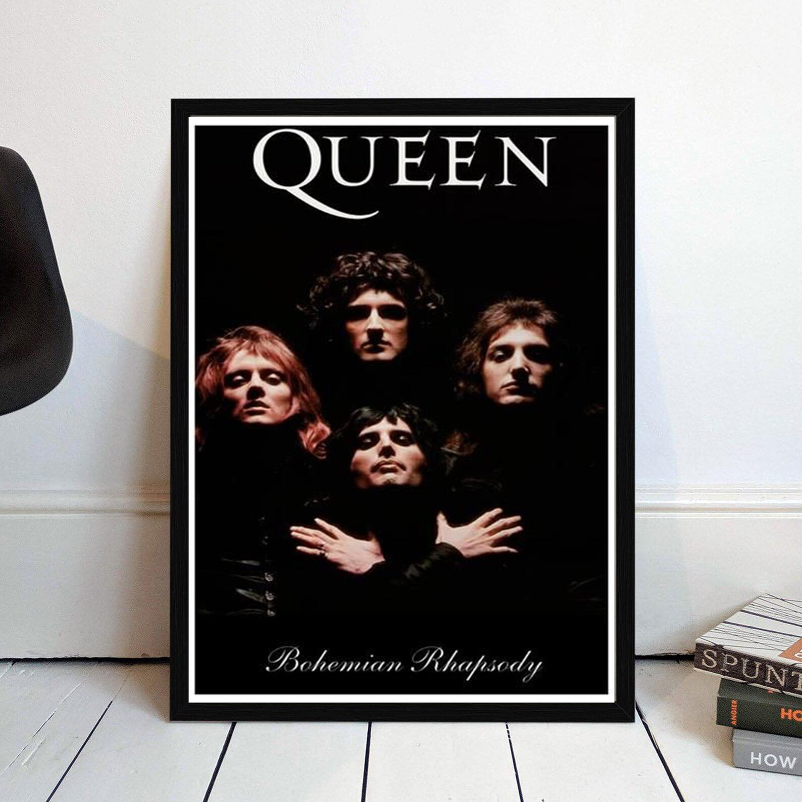 Queen Band Poster Or Canvas Rock Queen poster Queen Band Etsy