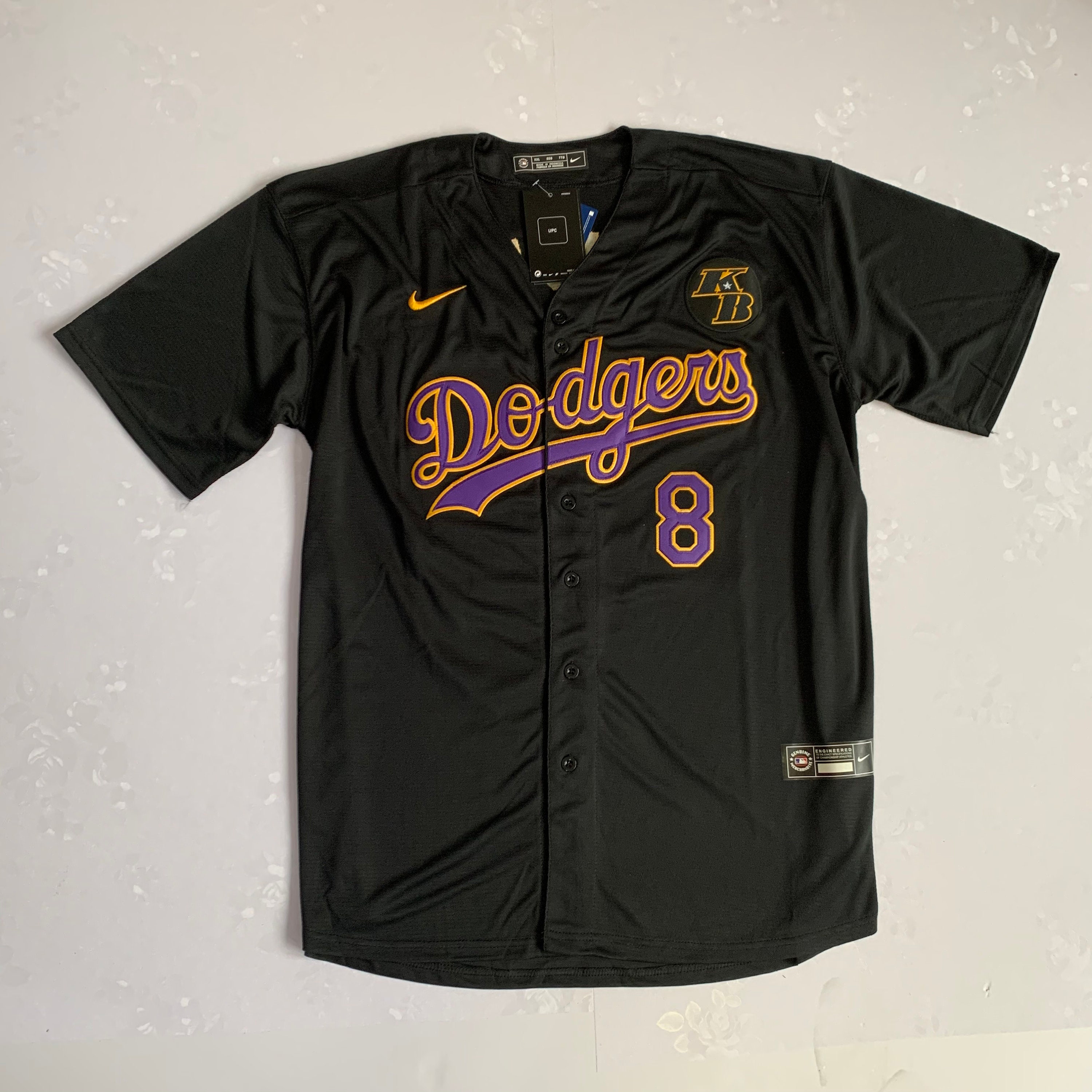 Kobe Bryant jersey Los Angeles Dodgers 824 jersey black Etsy