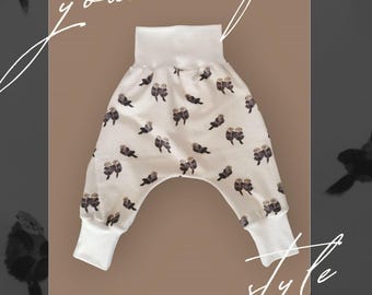 Pantalones de bebé con cinturilla ancha, talla 44-110 | Otter | Regalos para recién nacidos | Regalos para bebés de 1 año | Ropa para prematuros | Pantalones para recién nacidos | Bebés