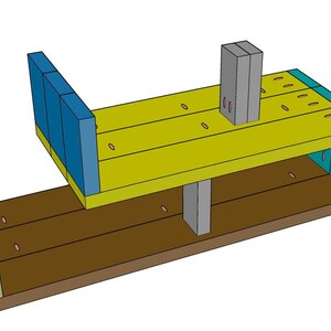 DIY Entryway Shoe Rack Bench Plans [Shoe Storage Plans, Boot Bench Plans, Wooden Shoe Organizer, Shoe Holder, Cheap Shoe Rack, Shoe Stand] image 5