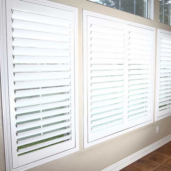 Wooden Shutter Plans Etsy