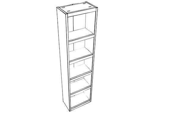 How to Build a DIY Back of Door Shelf - TheDIYPlan