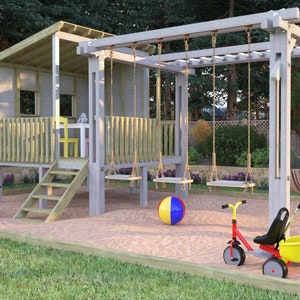 DIY Playhouse for Kids Plans