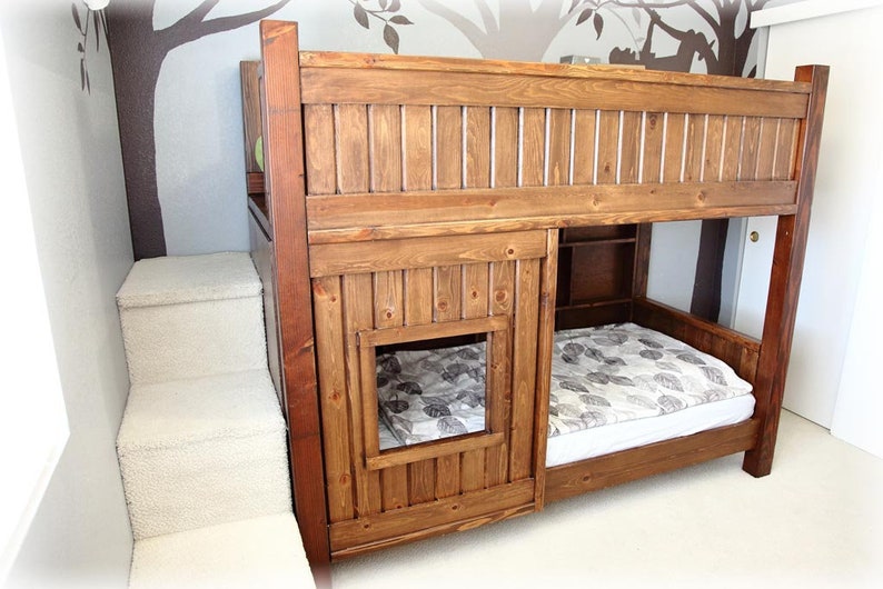 DIY Bunk Bed Plans (PDF File Download Only) | DIY Twin Bunk Bed with Stairs | Kids Bed Plans | Woodworking Plans image 3