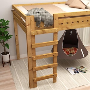 Full Size DIY Loft Bed Plans