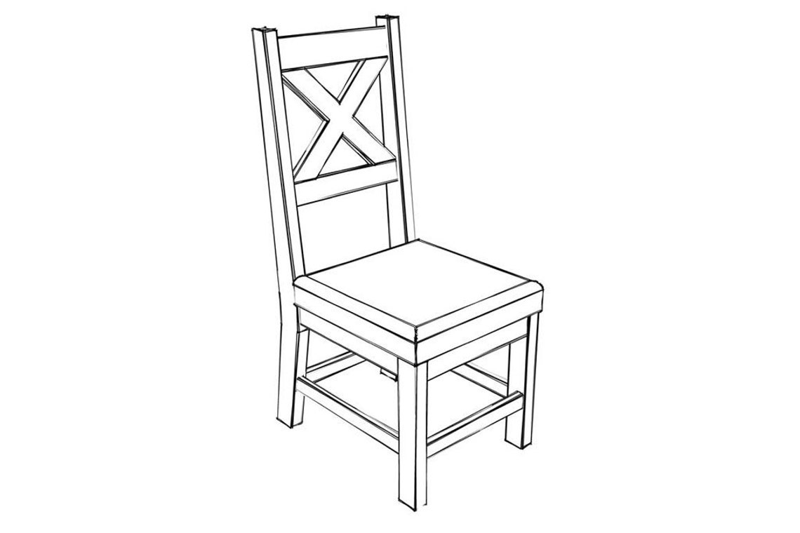 DIY Farmhouse Chair Plans dining Chair Plans Woodworking Etsy