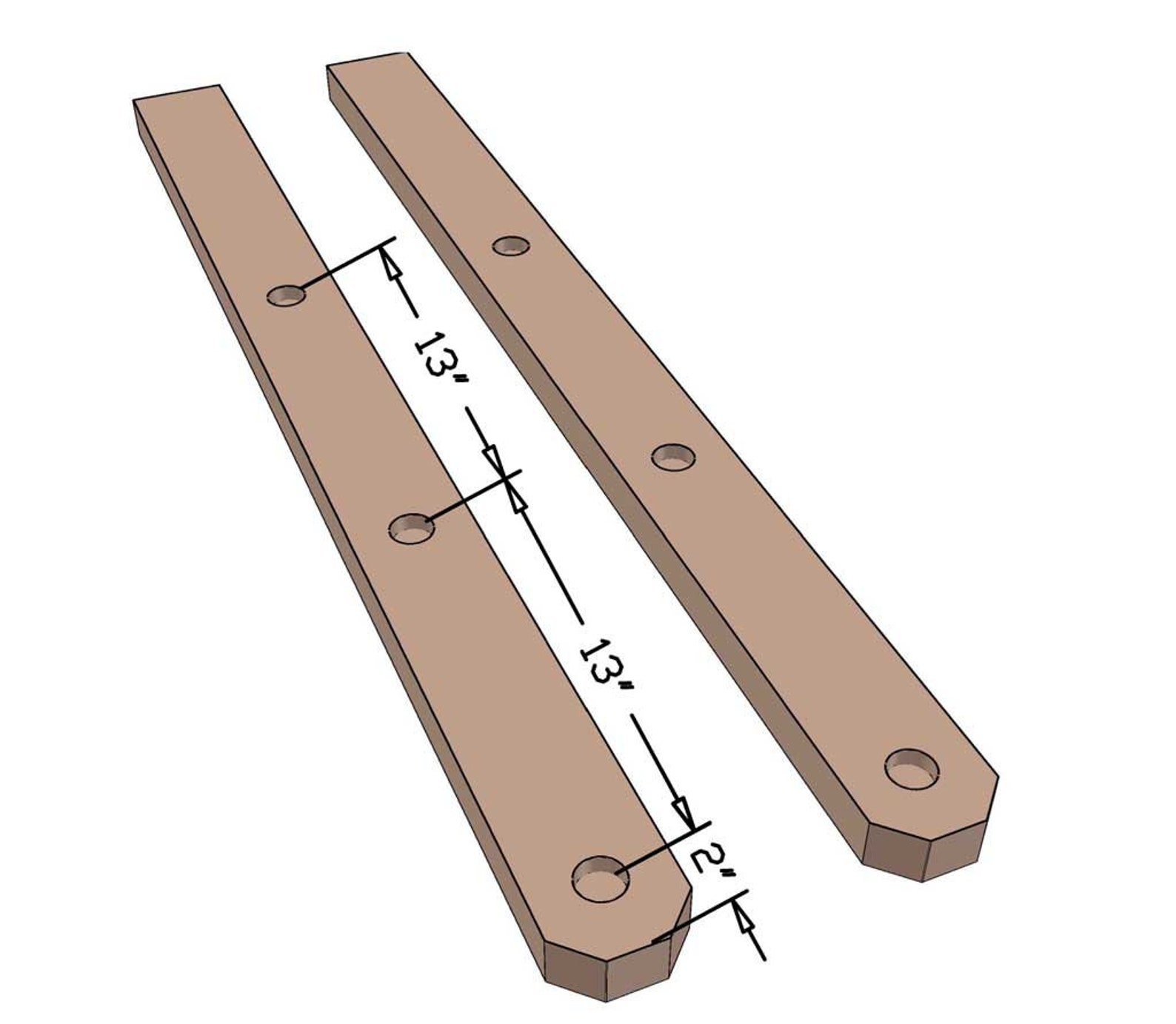 DIY Wooden Ladder Toss Game Plans ladderball Plans Ladder Etsy