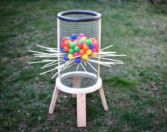 DIY Giant Kerplunk Game Plans [Kids and Adult Fun Game for Lawn, Yard, Outdoor, Backyard]