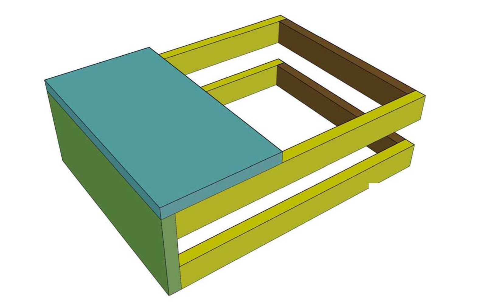 DIY Toddler Step Stool With Guard Rail PDF Plan learning Etsy