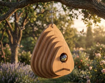 DIY Birdhouse Plans (PDF File Download Only | Easy Backyard Birdhouse Project | DIY Scrap Wood Birdhouse | Woodworking Plans