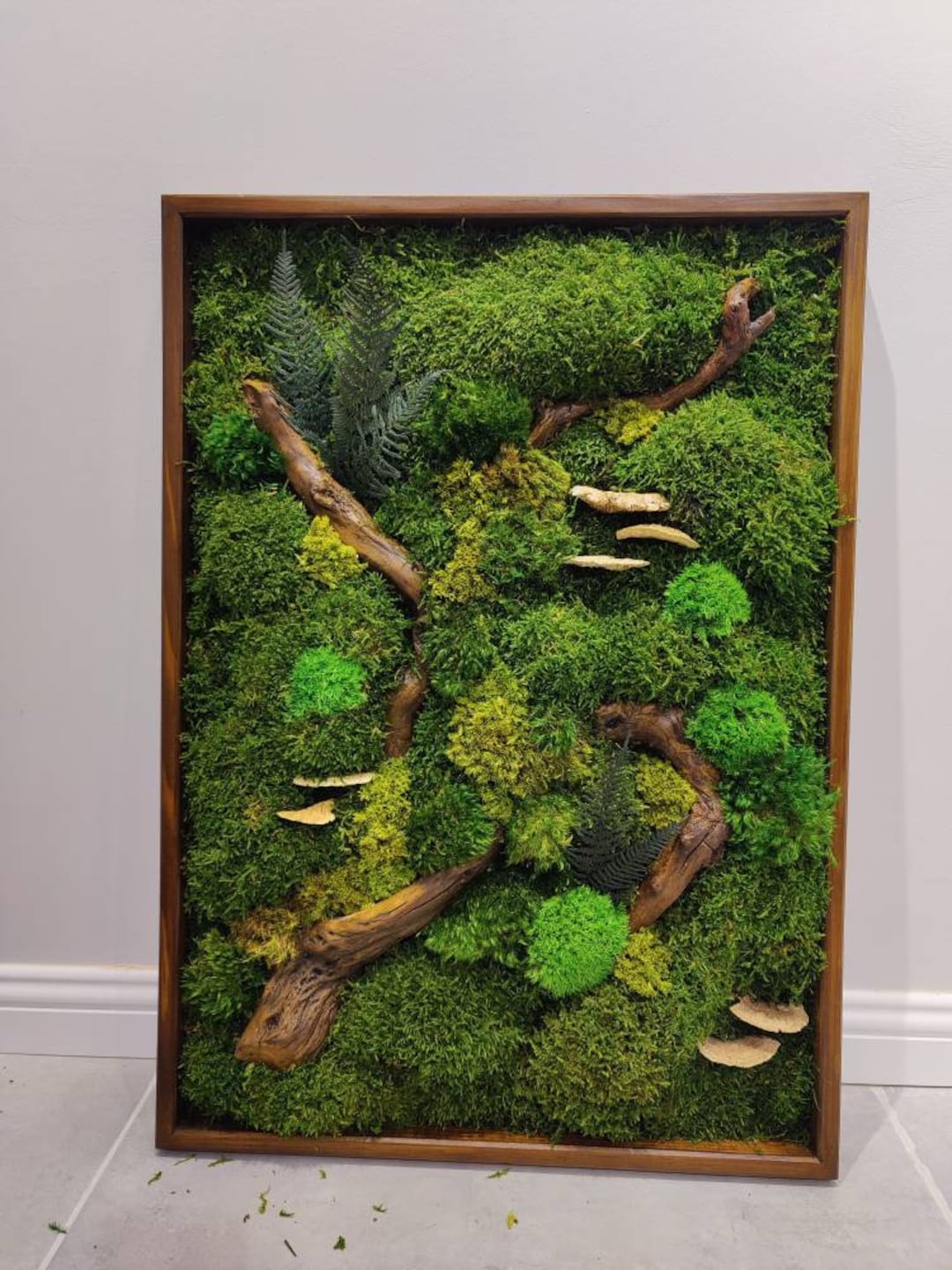 moss-wall-art-large-natural-room-decor-real-moss-decor-living-moss-wall