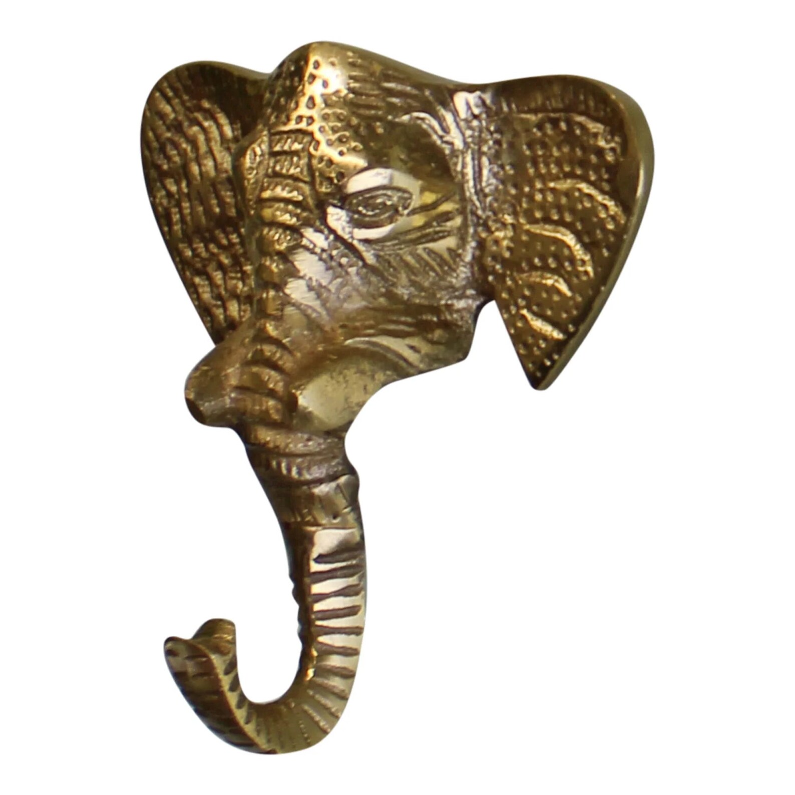 Small Metal Elephant Single Coat Hook Small Elephant Hook Etsy