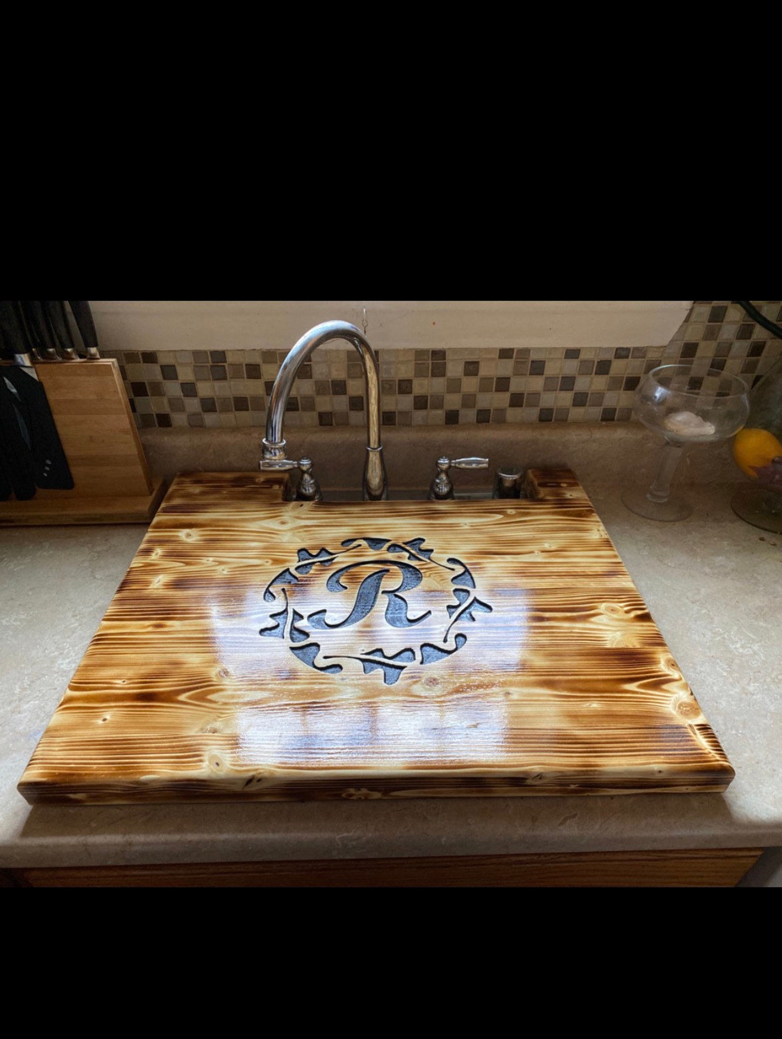 Custom Made Sink Covers to Fit Your Sink Etsy