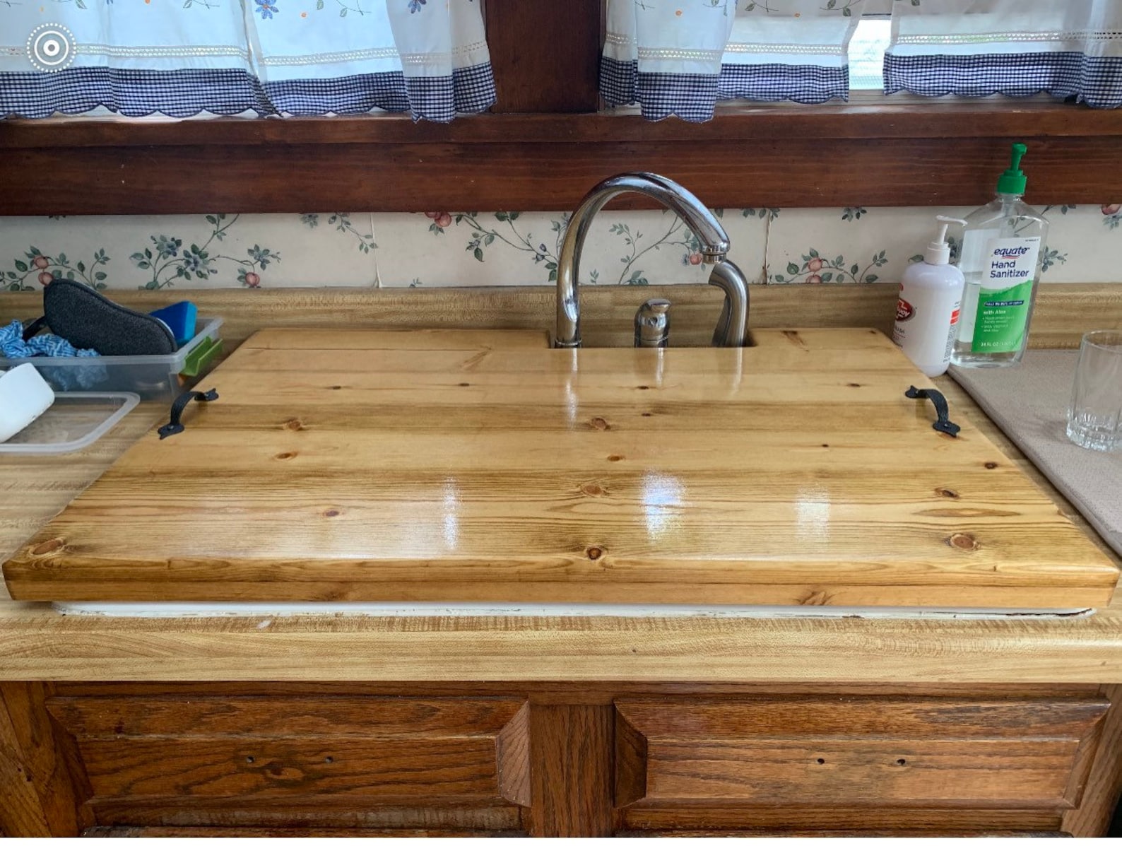 Custom Made Sink Covers to Fit Your Sink Etsy