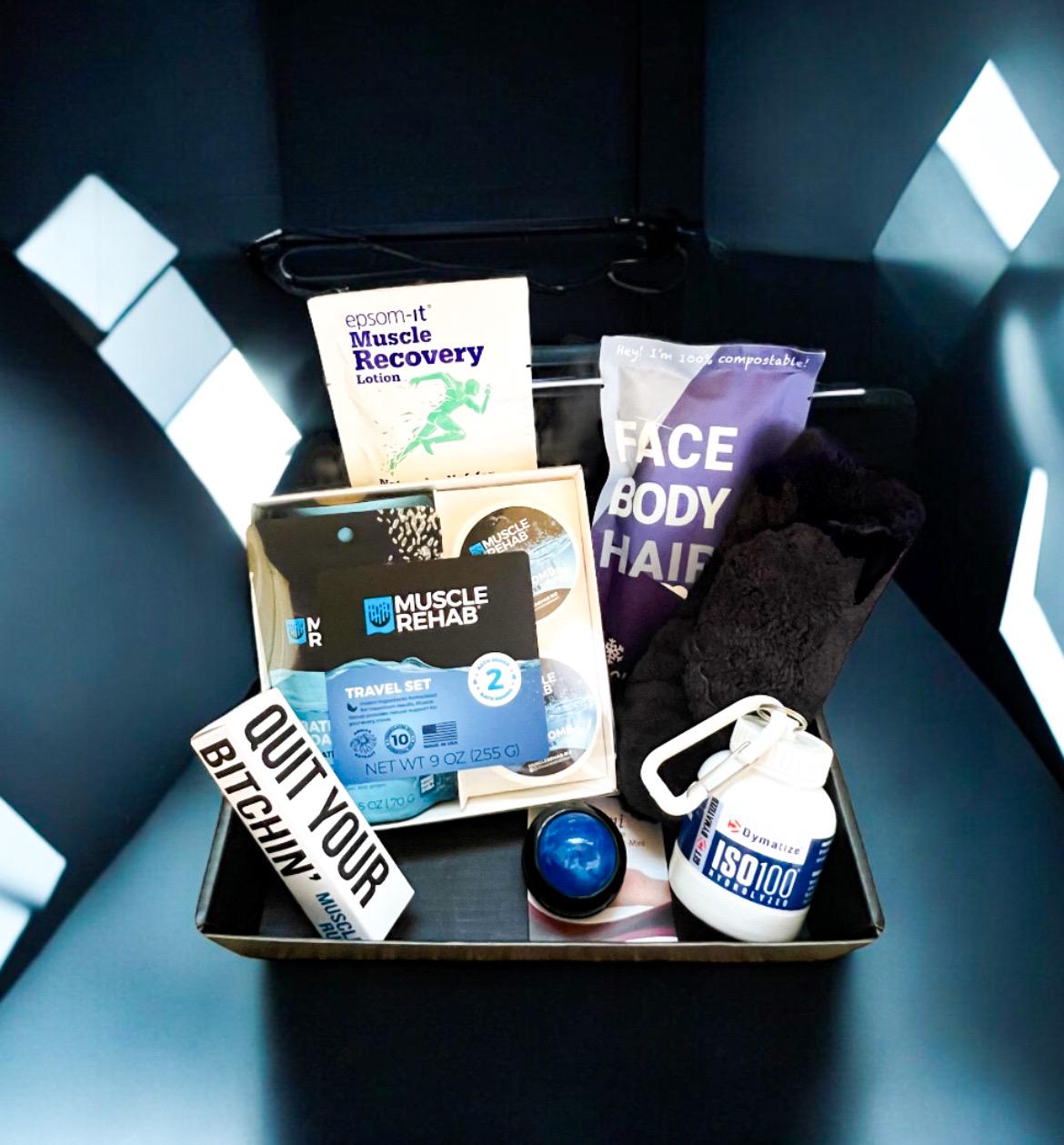 Fitness Gift Box Bundle, Bodybuilding Supplement Samples, Workout ...