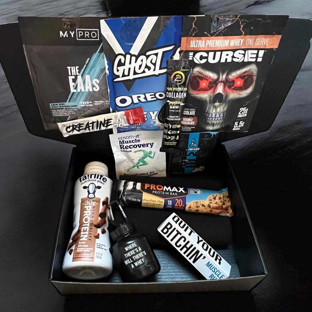 Fitness men gift box, Fitness Hamper, sport jump fitness gift package,  boyfriend weightlifting food box, Woman supplements for bodybuilding