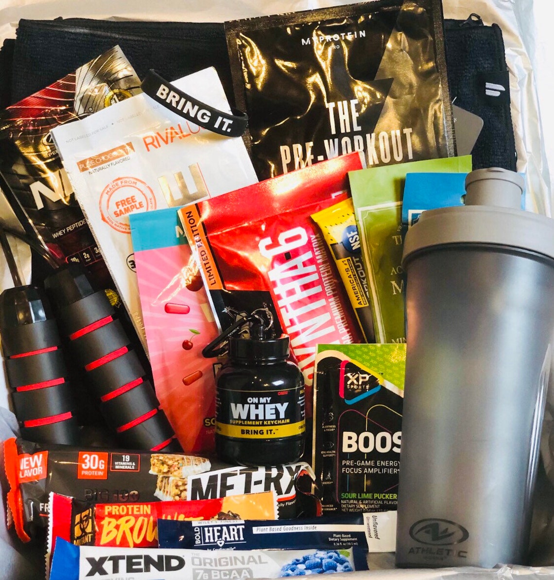 Fitness men gift box Fitness Hamper sport jump fitness gift Etsy