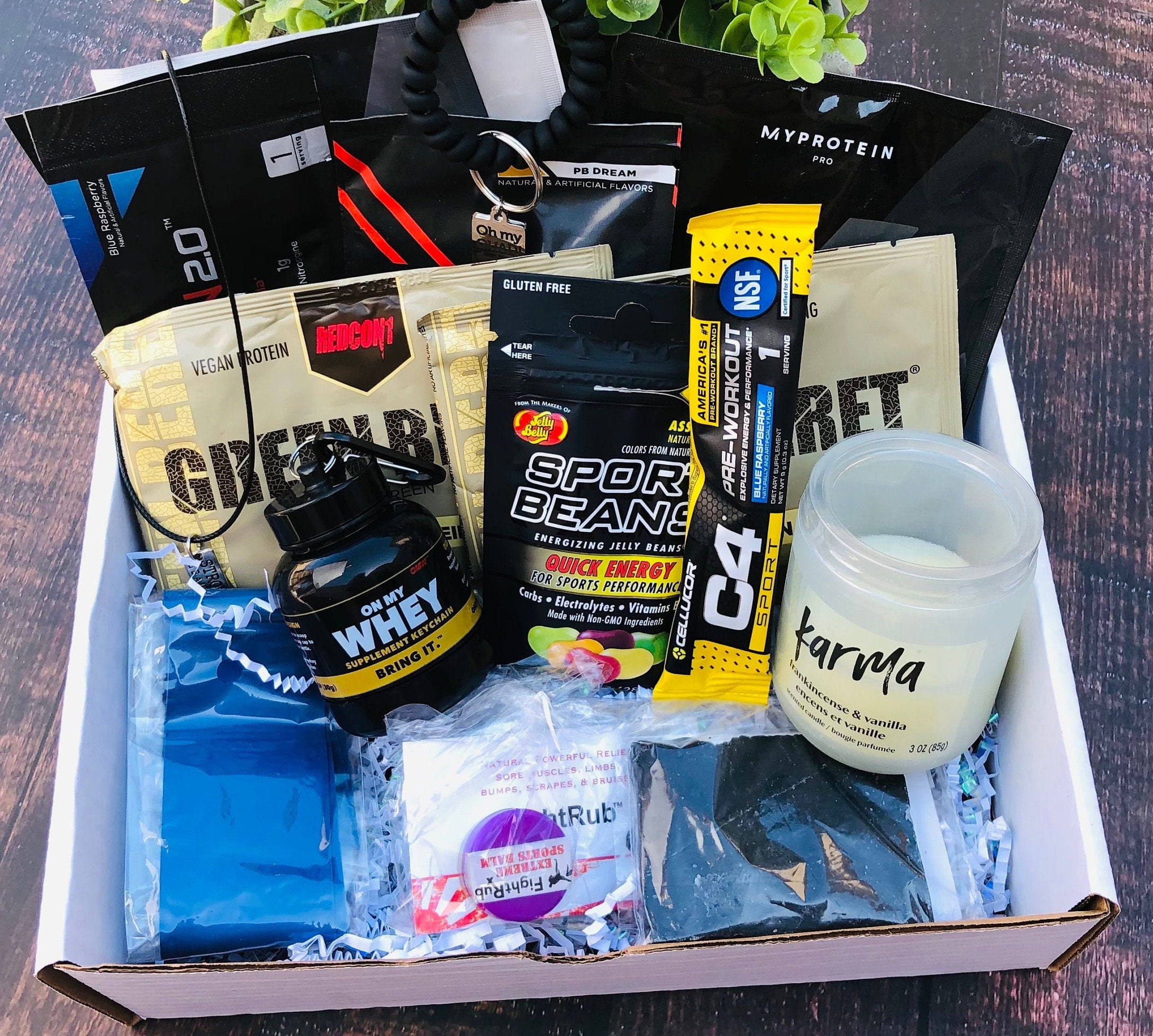 Fitness men gift box Fitness Hamper sport jump fitness gift Etsy