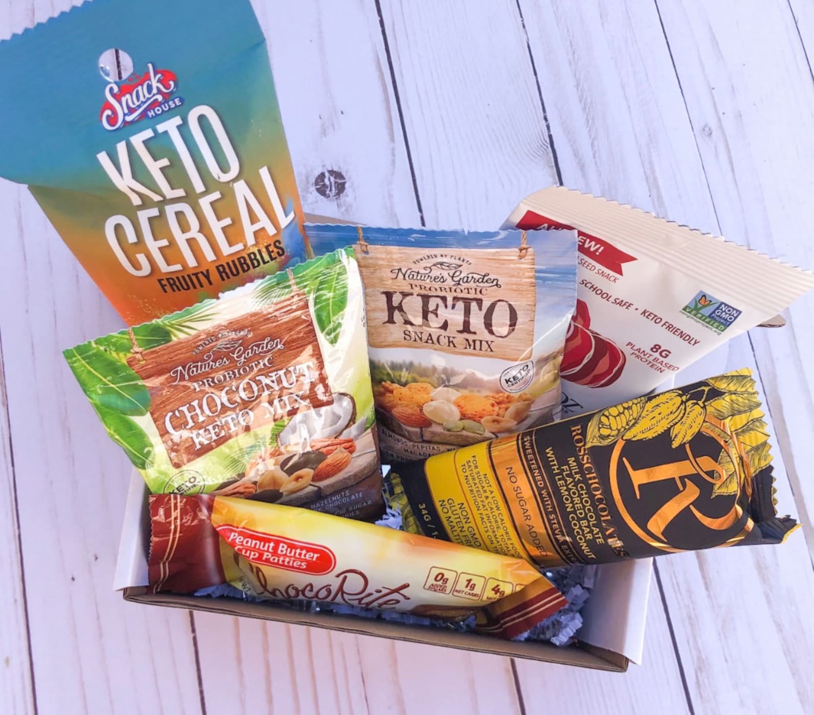 Keto snack box ketogenic gift snacking box gluten low carb Etsy