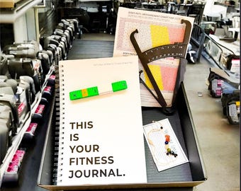 New Year Fitness men or women&#39;s journal gift box, Fitness Journal, sport jump fitness gift package, Weightloss gift