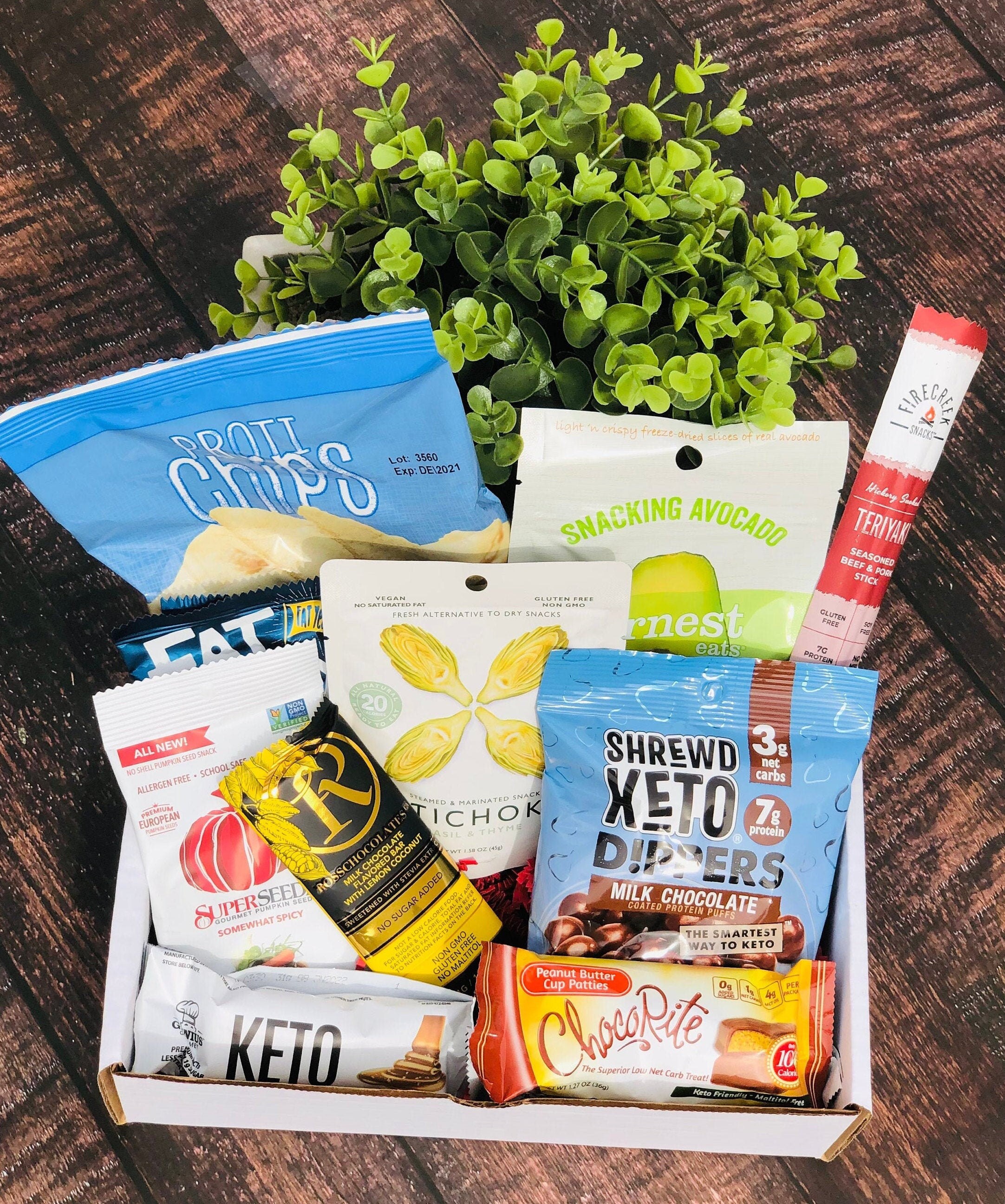 Keto Snack Box Low Carb Gesunde Snacks Geschenk Etsy