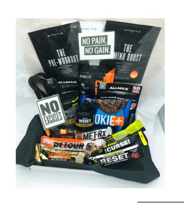 Fitness Men Gift Box, Fitness Hamper, Sport Jump Fitness Gift