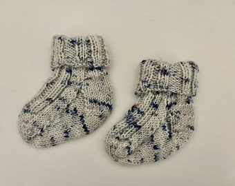 Chaussettes bébé en tricot