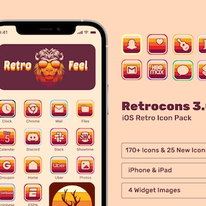 Retro iOS 16 App Icons, iPhones App Icons, Retro App Icons, iOS 16 ...
