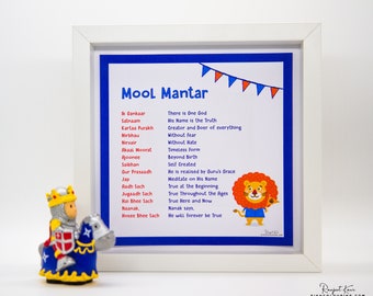 Lion Mool Mantar Frame - Blauw