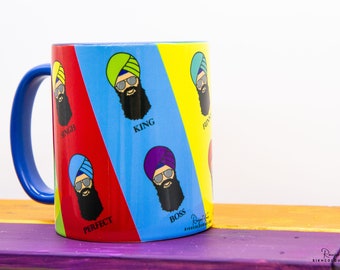 Punjabi Singh of Dad Mokken - Blauw