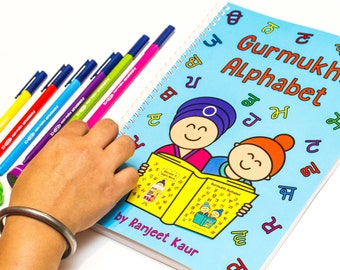 Gurmukhi Alfabet (Punjabi Alfabet Boek)