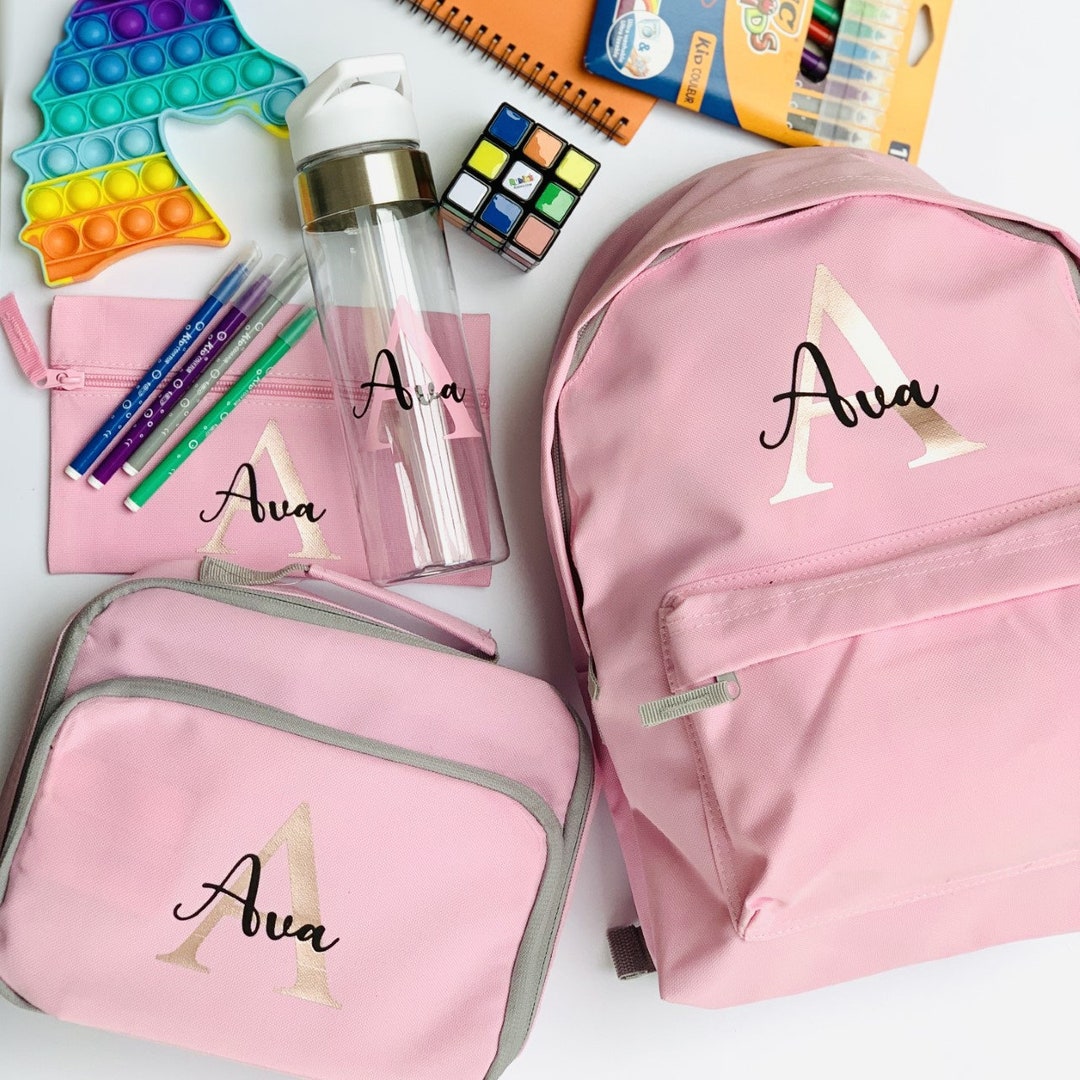 Personalised Back to School Sets I Back to School Essential Backpack ...