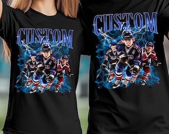 Camiseta de béisbol personalizada, camiseta de papá de mamá de baloncesto, cumpleaños de fútbol, camiseta con foto del nombre del jugador del número del equipo, camiseta familiar, camiseta personalizada