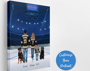 Custom Bruins Portrait, Bruins, Boston, Boston Hockey, Bruins Hockey, Bruins Gift, Hockey Gift, Hockey, Hockey Poster, Hockey Lover Gift,