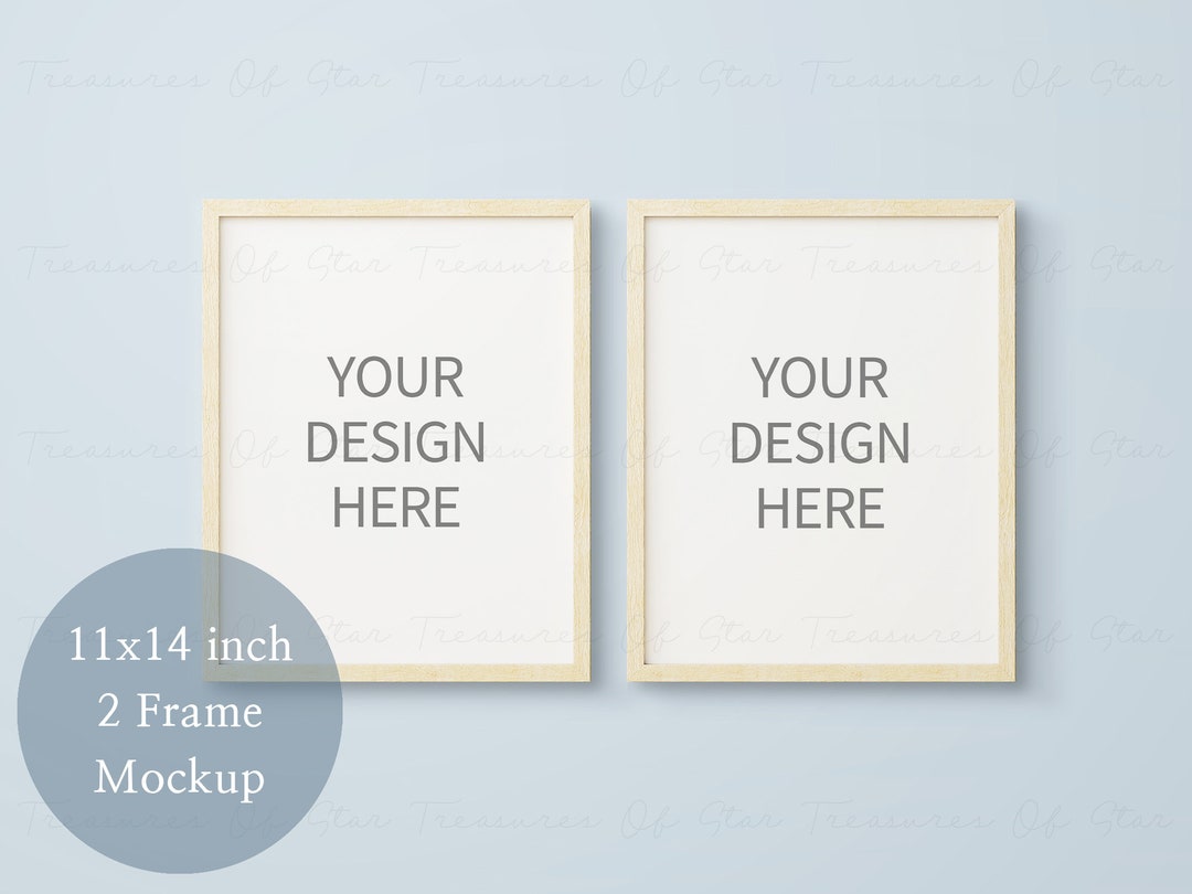 Maquete de 2 molduras de madeira, maquete de moldura de berçário ...