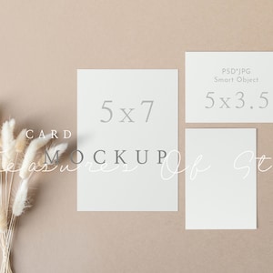 Invitation Suite Mockup, Invitation Mockup, Wedding Stationery Mockup, RSVP Card Mockup, Simple Mockup, Boho Mockup, Minimalist Mockup, PSD