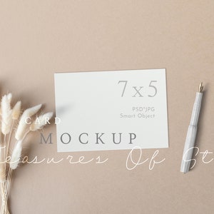 Wedding Stationery Mockup, Invitation Mockup, Card Mockup, Greeting Card Mockup, Simple Mockup, Boho Mockup, Minimalist Mockup, Landscape