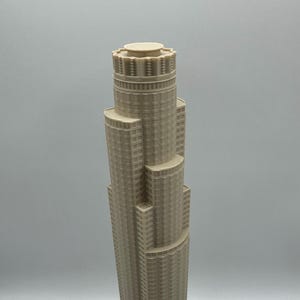 US Bank Tower Model- 3D Printed