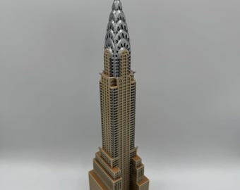 Chrysler Building Model- 3D Printed Full Color